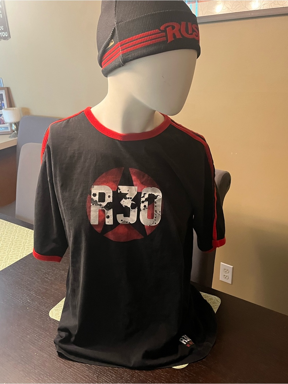 RusH R30 tour shirt